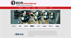 Desktop Screenshot of ecrinternational.com